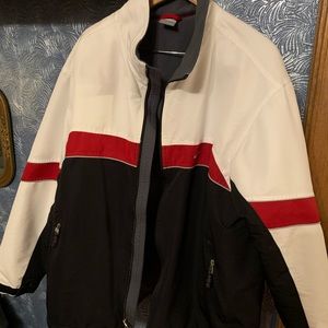 Nearly New Nike Mens XL Fleece Lined Windbreaker Winter Coat Excellent Condition
